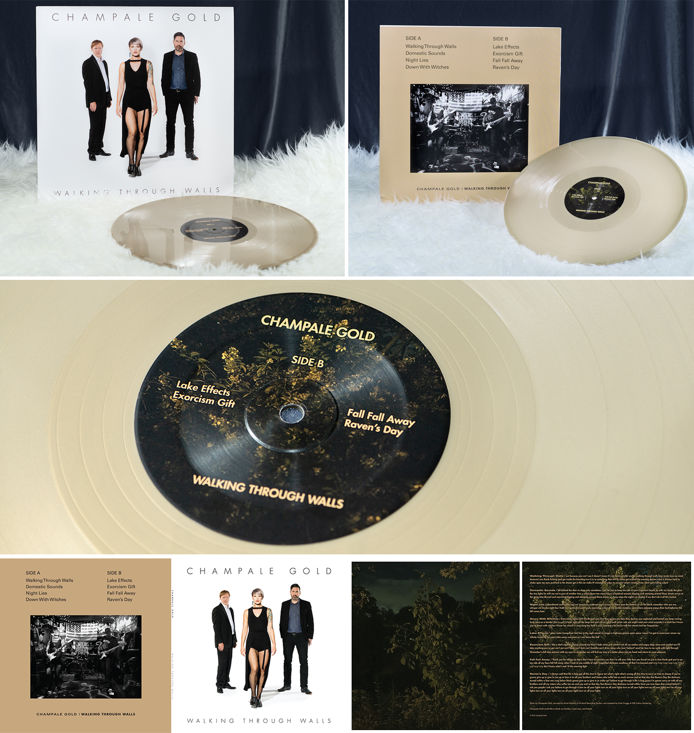 Champale Gold – Album art for Walking Through Walls